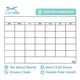 thumbnail image 5 of Adhesivo De Calendario De Pared Tipo Pizarra Blanca 91 X 61 Cm, 5 of 8