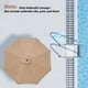 thumbnail image 4 of Toldo de repuesto para sombrilla de patio Simple Deluxe de 9 pies, paquete de 2, 4 of 8