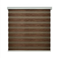 Cortina Roller Duo Blackout 80% Día Y Noche 60 X 240 Cm Guiza