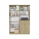 thumbnail image 1 of Combo Home Estante 62 Cm + Estante 2 Puertas Macadamia, 1 of 7