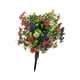 thumbnail image 4 of Bola Topiaria De Flores Violetas Artificiales Realistas Para Balcón, Patio Y Pasarela., 4 of 5