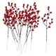 thumbnail image 4 of 12x Navidad Flores Artificiales Bayas Ramas Frutas Para Boda Invierno, 4 of 5