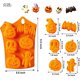 thumbnail image 2 of Molde de silicona naranja para Halloween OMDBAGD - juego de 2 unidades, 2 of 8