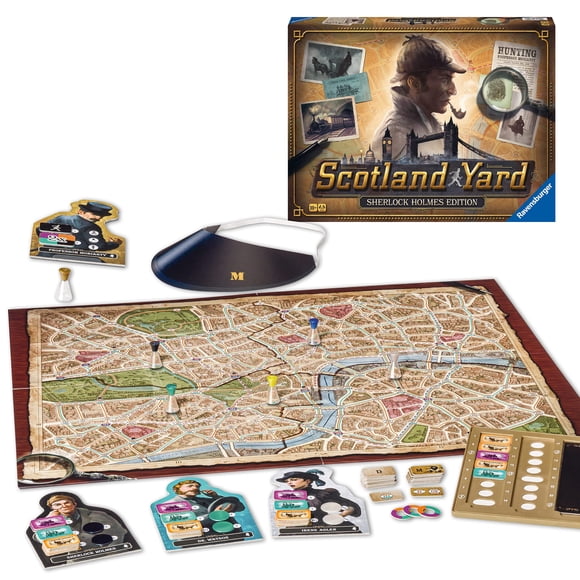 Juego de mesa Ravensburger Scotland Yard Sherlock Holmes 8+