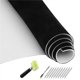 thumbnail image 1 of Tela para forro de techo Topfurn 310 cm × 152 cm negra con espuma y herramientas, 1 of 8