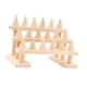 thumbnail image 4 of Soporte De Pantalla De Anillo De Madera Soporte De Anillo De Dedo Versátil Para El Escritorio Inicio Minorista 3TIER 21CMX14CMX11CM, 4 of 5