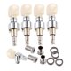 thumbnail image 4 of 5 cabezas de máquina de perlas de banjo de cuerdas botón sintonización clavijas sintonizadores reemplazos, 4 of 5