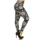 thumbnail image 3 of Saronite Leggings de Cintura Alta y Largo Completo con Estampado Abstracto (Talla Grande para Mujer), 3 of 4