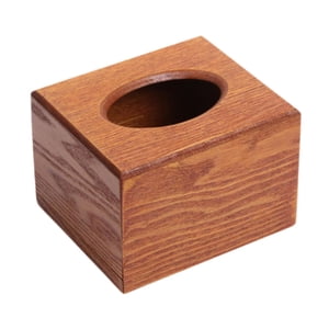 Magideal - Caja De Pañuelos De Madera, Dispensador De Servilletas Minimalista, Soporte Para Pañuelos, Dispensador De Pañuelos Para El Hogar, Baño, Encimera, Sala S