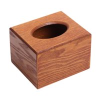 Magideal - Caja De Pañuelos De Madera, Dispensador De Servilletas Minimalista, Soporte Para Pañuelos, Dispensador De Pañuelos Para El Hogar, Baño, Encimera, Sala S
