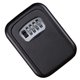 thumbnail image 4 of Caja Fuerte Para Llaves Montada En La Pared Para Exteriores Con Cerradura Y Resistente Al Agua Para El Hogar, Color Negro, 4 of 5