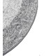 thumbnail image 2 of Alfombra Redonda 100 cm Super Suave Circulos Gris, 2 of 3