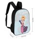 thumbnail image 2 of Mi Bella Genio-theme Backpack, Campus style schoolbag Bookbag with Adjustable Shoulder Straps And Large Zip Compartment, Unisex Travel Bags., 2 of 6
