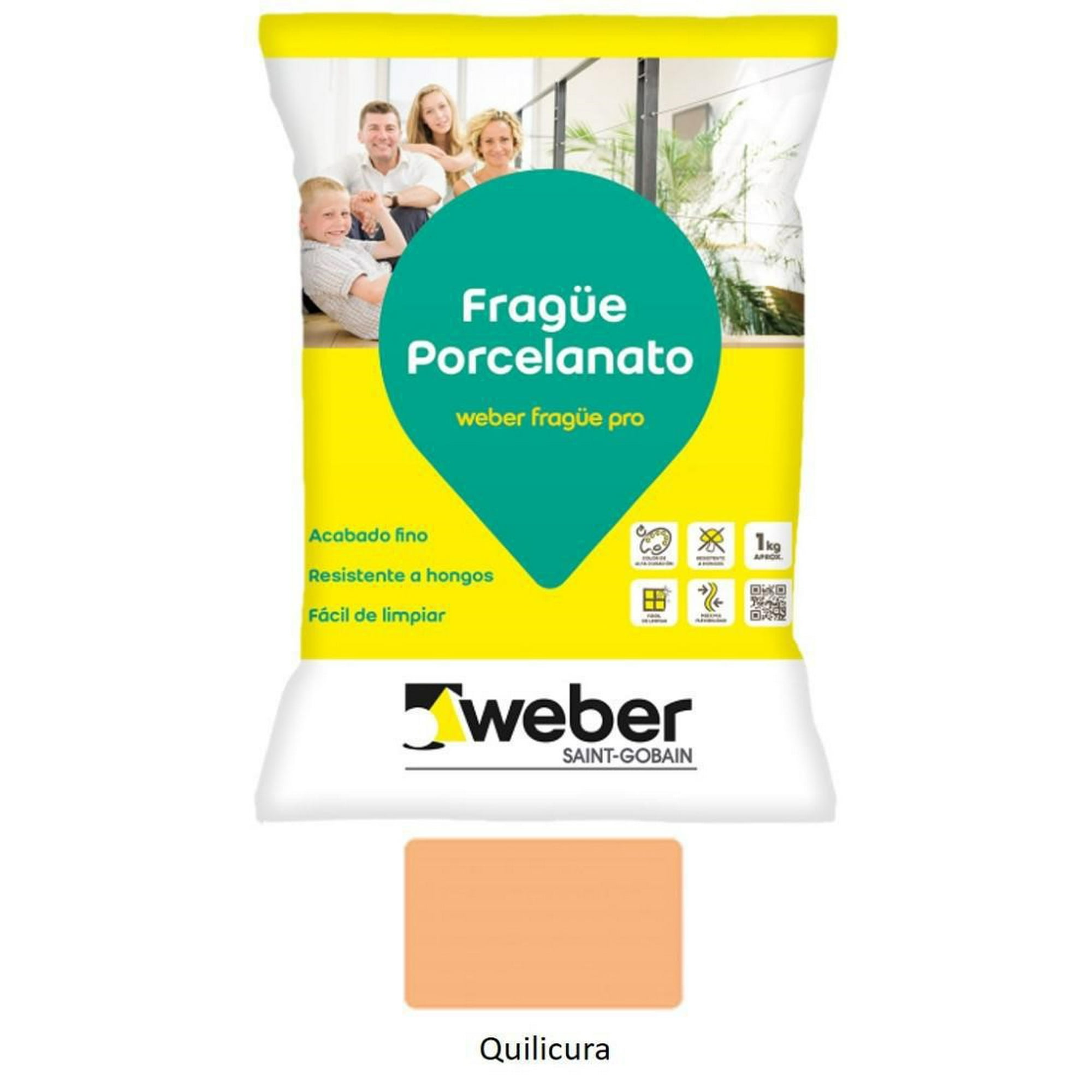 Weber - Fragüe Porcelanato 1kg Quilicura