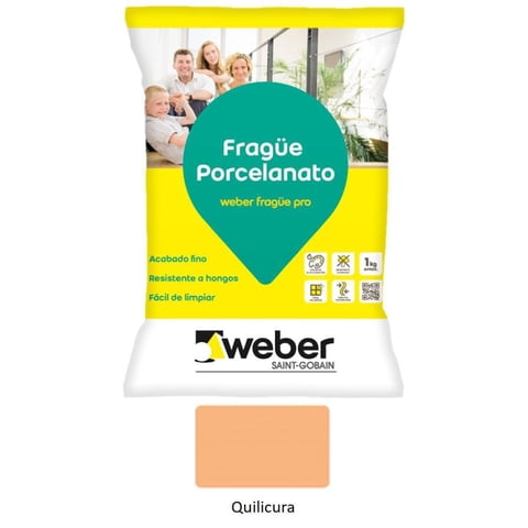 Weber - Fragüe Porcelanato 1Kg Quilicura