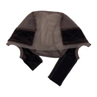 Magideal - Cubierta De Red De Malla Para Cabello Ajustable De Tapa De Peluca, Para Viajes De Fiesta De Cumpleaños De Cumpleaños Al Aire Libre Marrón