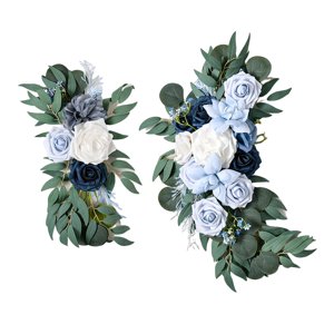 Bothyi - Flores Artificiales Rústicas Arreglo Floral Swag Para Boda Arco Fiesta Estilo B