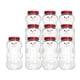 thumbnail image 3 of 10x Muñeco De Nieve Botellas De Jugo Navidad 500ml Transparente Para Escalada Camping Rojo, 3 of 5
