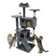 thumbnail image 1 of Torre Rascador Para Gatos Con 2 Cajas Plegables Gris, 1 of 3
