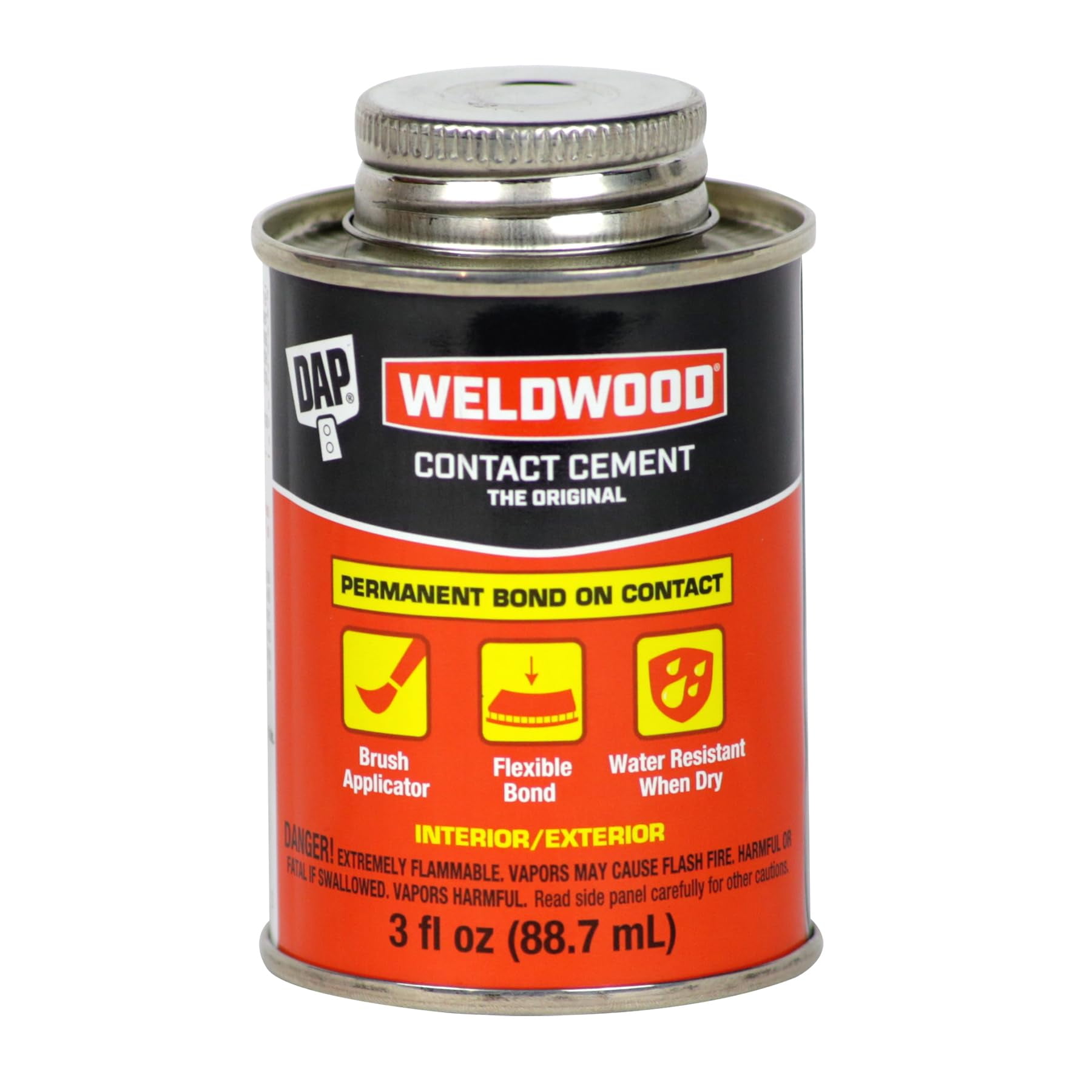 Cemento De Contacto Adhesivo Dap Weldwood 90 Ml Color Canela