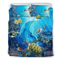 Milsleep - Juego De Cama Hawaiian Animal Ocean