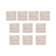 thumbnail image 3 of 10 Bolsas De Microfibra Para Joyería, Bolsas De Regalo Para Joyería, Para Navidad, Boda, Color Beige, 6,2 Cm X 6,2 Cm, 3 of 5