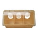 thumbnail image 2 of Comedero Para Pájaros, Caja Colgante, Suministros, Comedero Con Ranuras Para Jaula Para Palomas, Canarios, Jaula Con Tres Agujeros, 2 of 5
