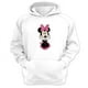 thumbnail image 1 of Polerón Canguro Ratoncita M. Blanco Talla S Unisex, 1 of 2