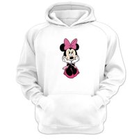 Genérico - Polerón Canguro Ratoncita M. Blanco Talla Xl Unisex