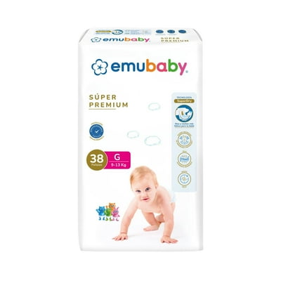 Pañal Super Premium Talla G 38 Un Emubaby