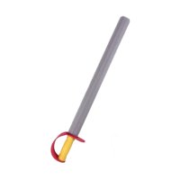 Magideal - De Espuma De Juguete Para Esgrima, De Espuma Para Niños, Accesorio De Práctica De Juego De Roles, Juguete De Juego De Simulación De Rojo