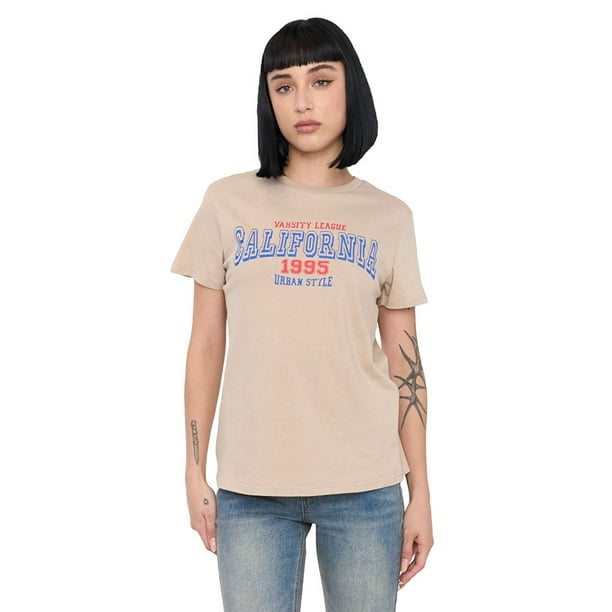 Polera Mujer Fun Regular Fit Beige Corona