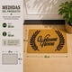 thumbnail image 4 of Alfombra Limpia Pies Felpudo De Fibra Bienvenidos Idiomas, 4 of 6