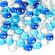 thumbnail image 1 of Canicas de Vidrio FUTUREPLUSX 0.45 kg Gemas Planas Mezcla Azul, 1 of 7