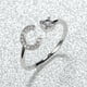 thumbnail image 1 of Stylish Silver A-Z Initial Rings for Weddings, Bridesmaids, and Couples - Perfect Gifts for Love and Fashion, 1 of 5