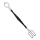 thumbnail image 5 of Pinzas para chimenea Clip de abrazadera Agarrador de troncos de metal para leña Acabado resistente al óxido Hierro forjado reforzado Apertura y cierre, 5 of 5