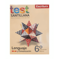 Santillana - 6B Lenguaje Test (Escritura)
