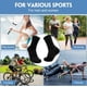 thumbnail image 5 of Paquete de 3 pares de calcetines deportivos acolchados multiusos para hombre con compresión del arco, 5 of 5