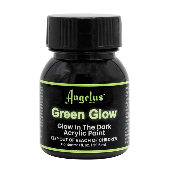 Pintura Angelus Verde Neón Fluorescente 30ml No Tóxica Brillante
