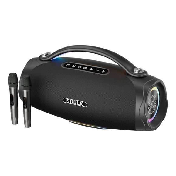 Parlante Altavoz Bluetooth 5.3 Karaoke 2 Mic 300W 24000mAh IPX6 TWS SODLK S1620