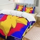 thumbnail image 3 of Comforter Set Queen Size Pokemon - Neon Lights Pikachu Set with 2 Pillowcases for All SeasonsBedding Set 3pcs for Kids Boys Girls Bedroom Decor Bed Sheets, 3 of 5