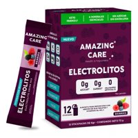 Electrolitos Bebida Hidratante Amazing Care Berries 12 Uni