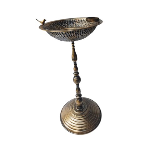 Ioensy - Garden Bird Bath Stable Support Support Iron Birdfeeder Para El Patio Al Aire Libre Patio