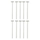 thumbnail image 1 of 10 trampas en T para puerta de entrada de paloma, trampas para puerta extraíbles, barras de alambre para puerta de paloma para ventana, loft, jaula de, 1 of 5
