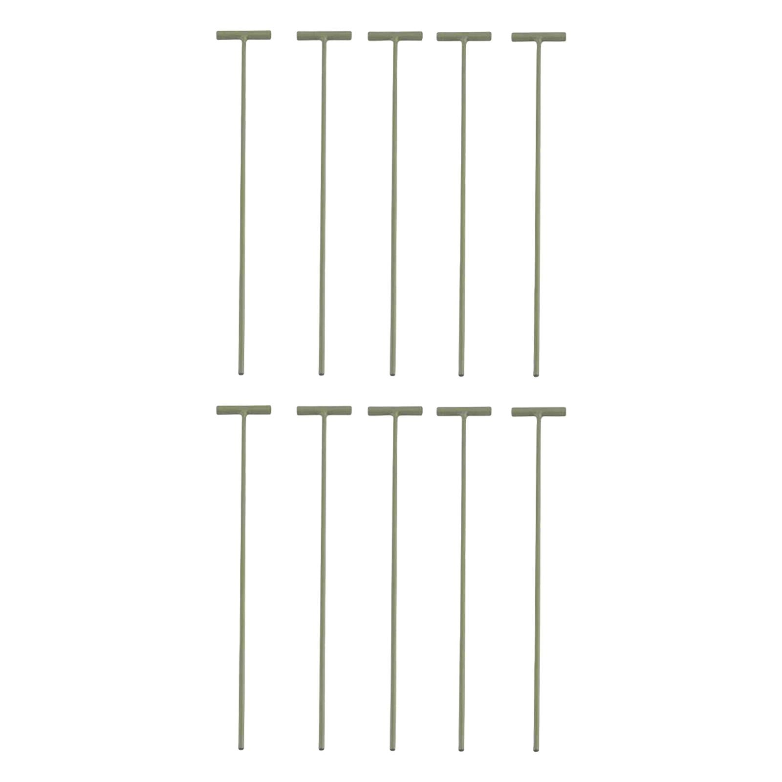 Magideal - 10 Trampas En T Para Puerta De Entrada De Paloma, Trampas Para Puerta Extraíbles, Barras De Alambre Para Puerta De Paloma Para Ventana, Loft, Jaula De