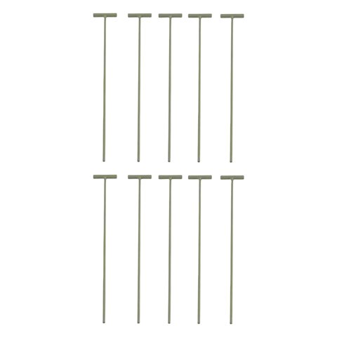 Magideal - 10 Trampas En T Para Puerta De Entrada De Paloma, Trampas Para Puerta Extraíbles, Barras De Alambre Para Puerta De Paloma Para Ventana, Loft, Jaula De