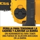 thumbnail image 3 of Motosierra 20v Sin Carbones Y Sin Batería Dewalt Dccs620 amarillo, 3 of 4