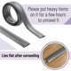 thumbnail image 3 of Protector de Cables para Piso Bates Choice 1,8 m PVC Gris, 3 of 8