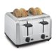 thumbnail image 1 of Tostadora Hamilton Beach de 4 rebanadas con ranuras extra anchas de acero inoxidable, 1 of 8