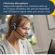 thumbnail image 3 of Auriculares Inalámbricos Jabra Evolve 65 SE Estéreo con Cancelación de Ruido, 3 of 6